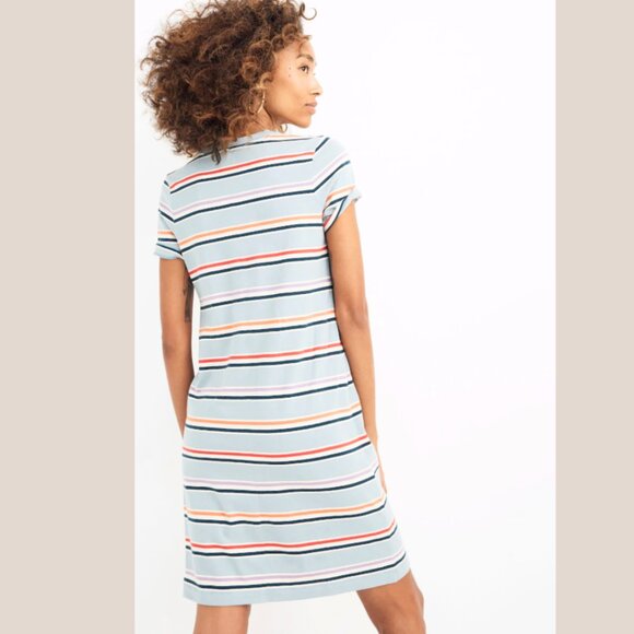 Madewell Tee Dress in Alchester Stripe Small - Picture 3 of 6